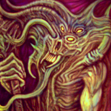 Bibilic Blood Alien Demon by Scott Stearns